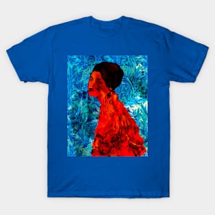 Gustav Klimt's Porträt einer Dame (Remix by SABRE) T-Shirt